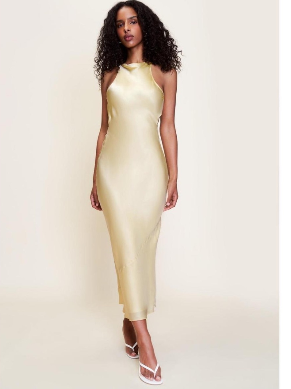 Danielle Guizio Cowl Neck Dress